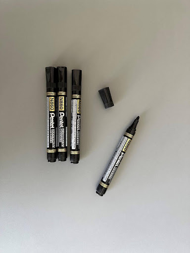 Marker czarny